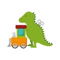 cute kids toys icon Royalty Free Stock Photo