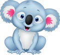 Cute koala cartoon