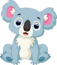 Cute koala cartoon Royalty Free Stock Photo