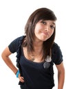 Cute Latino Girl Royalty Free Stock Photo