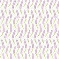 Cute lavender seamless pattern. Romantic pastel wallpaper.