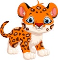 Cute leopard cartoon