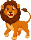 Cute lion cartoon Royalty Free Stock Photo