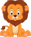 Cute lion cartoon Royalty Free Stock Photo