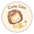 Cute Lion Sticker