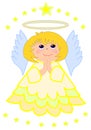 Cute Little Angel Royalty Free Stock Photo