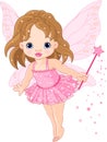 Cute little baby fairy Royalty Free Stock Photo