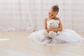 Cute little balerina Royalty Free Stock Photo