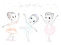 Cute little ballerinas