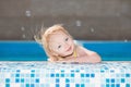 Cute little blond girl Royalty Free Stock Photo