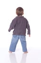 Boy dancing Royalty Free Stock Photo