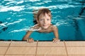 Cute little boy in indoor Royalty Free Stock Photo