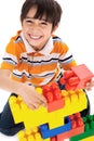 Cute little boy play Royalty Free Stock Photo