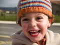 Cute little boy smiling Royalty Free Stock Photo