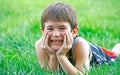 Cute Little Boy Smiling Royalty Free Stock Photo