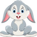 Cute little bunny cartoon