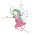 Cute little fairy.