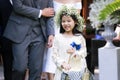 Cute little flower girl