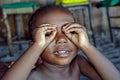 Cute little girl, Diani, Kenya