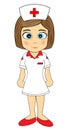 Cute Little Girl Nurse