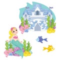 Cute little Mermaid Fairy Tale Set