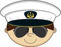 Cute Cartoon Navy Sailor