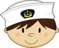 Cute Cartoon Navy Sailor