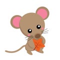 Cute Mouse Mice Rat Animal Illustration Vector Clipart