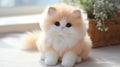 Cute little persian kitten Royalty Free Stock Photo