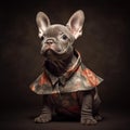 Adorable Rhinoceros Puppy In Dress