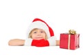 Cute little Santa helper Royalty Free Stock Photo