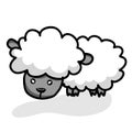 Cute little Sheep Royalty Free Stock Photo