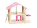 Cute little wooden dollhouse