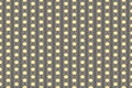 Cute little yellow white flowers gray pattern background. Royalty Free Stock Photo