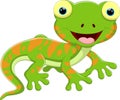 Cute lizard cartoon Royalty Free Stock Photo