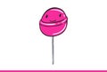 Cute Lollipop Illustration