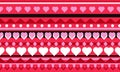Love Valentine day seamless pattern