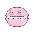 cute macaroon cookie