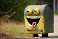 cute mailbox with a friendly or silly face, or other creative decorations