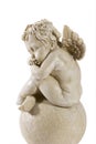 Cute marble angel