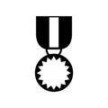 Cute Medal icon for banner, general design print and websites.