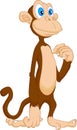 Cute monkey cartoon