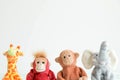 Cute monkeys and the gang, Team of the doll
