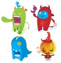 Cute monster Royalty Free Stock Photo