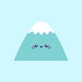 Cute mountain illustration