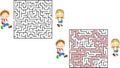 Cute Mouse s Maze Game help mouse to find his cheese Maze puzzle with solution