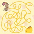 Cute Mouse's Maze Game