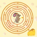 Cute Mouse's Maze Game