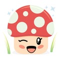 Cute Mushroom Character