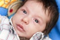 Cute newborn baby boy Royalty Free Stock Photo